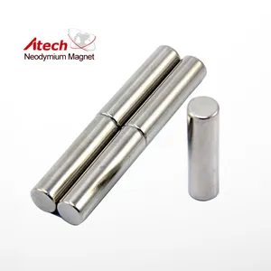 35H 10000 Gauss Custom Shape Neodymium Cylindrical Magnet For Electronic Components