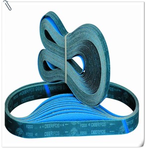 Correa <span class=keywords><strong>de</strong></span> tela <span class=keywords><strong>de</strong></span> <span class=keywords><strong>esmeril</strong></span> <span class=keywords><strong>de</strong></span> alúmina 40 # ~ 600 # GXK56 Tipo para lijadora <span class=keywords><strong>de</strong></span> banda ancha - Product Image 2