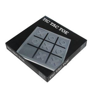 Wholesale Luxury Metal XO <strong>Chess</strong> Magnetic Aluminium Tic Tac Toe <strong>Board</strong> Game <strong>Set</strong> - Product Image 2