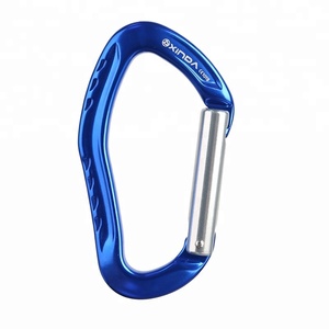 Mosquetón de Escalada XINDA de 22 kN con Certificación CE UIAA, Ligero, en Forma de Oreja, de Acero Inoxidable y Aleación de Aluminio <span class=keywords><strong>para</strong></span> Hamacas, Rapel y Senderismo - Product Image 5