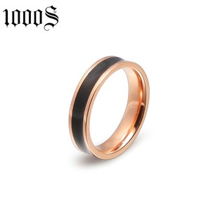 Noble Anneau En Acier Inoxydable Pour Les Femmes Mode Bijoux Accessoires - Product Image 1