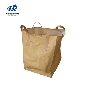 Beige PP woven japan fibc bag waterproof jumbo bag super sand sacks
