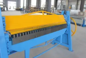 TDF flens handleiding verzinkt vouwen machine, manual aluminium plaat bender