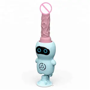 Afstandsbediening Cartoon Vrouwelijke Intelligente Verwarming Sex Vagina Massager Vibrerende Dildo Machine