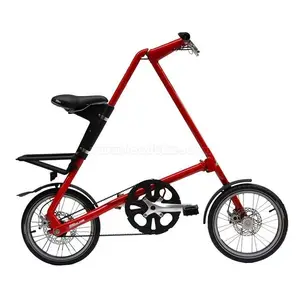 16 дюймовый сплав складывающийся велосипед фиксированных велосипед алюминиевая рама для дешевая распродажа Запчасти для велосипедов