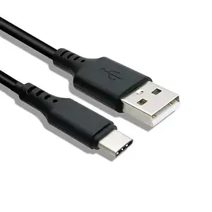 Cabo usb tipo c 3a de 1m, cabo de carregamento rápido de USB-A para USB-C, cabo de transferência de sincronização de dados