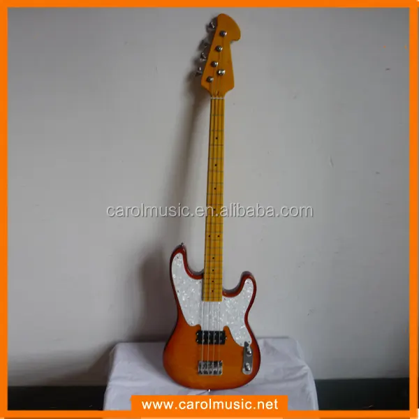 EB051 Wholesale China Orange Color Electric Bass Guitar