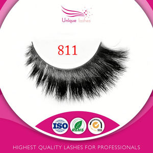 Venta caliente a estrenar de gran calidad de pelo de caballo real pestañas falsas - Product Image 6