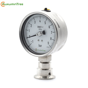 150mm 하부 연결식 다이어프램 씰 압력계, 가스 압력 게이지 압력계 - Product Image 2