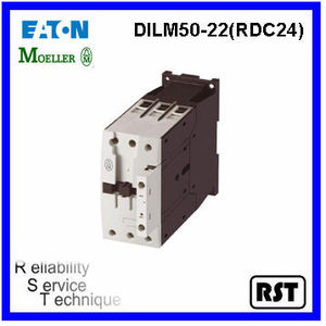 Vdc 24 50a para eaton <span class=keywords><strong>dilm50</strong></span>- 22( rdc24) 277844 contactor - Product Image 1