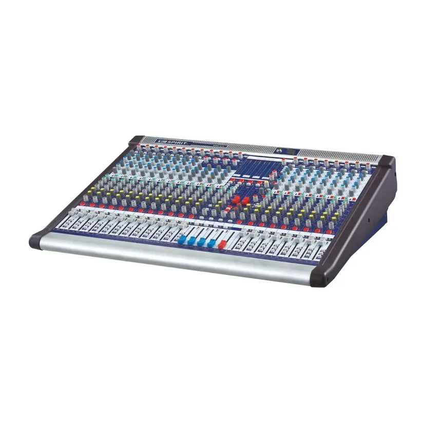 Hot selling Beste prijs KING-416 analoge mixer 4 groepering uitgang 4 monitor uitgang AUX voor verkoop