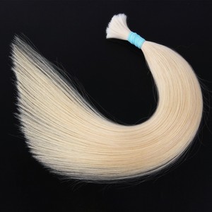 Vendita calda <span class=keywords><strong>capelli</strong></span> umani Extension biondo colore naturale <span class=keywords><strong>capelli</strong></span> vergini 70 <span class=keywords><strong>cm</strong></span> - Product Image 2