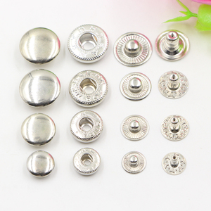 Ring prong custom metal snap button for jeans garment accessories