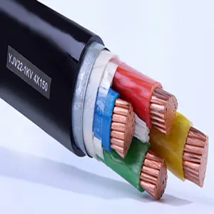 XLPE-Cable eléctrico de baja tensión, aislamiento STA armoud YJV32, 25 mm2 50 mm2 95 mm2