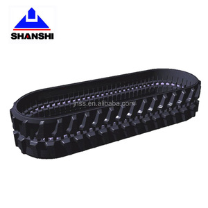 Orugas de Goma 300x52.5x78 Usadas para Miniexcavadora CAT 302.5 302.5C <span class=keywords><strong>MM25</strong></span> JCB 8025 8029 Grupo de Zapatas de Oruga de Goma - Product Image 3