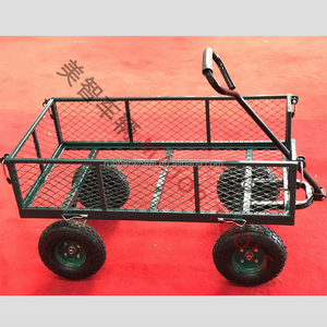 <span class=keywords><strong>Chariot</strong></span> <span class=keywords><strong>de</strong></span> <span class=keywords><strong>jardin</strong></span> pliable en acier à quatre roues avec une capacité <span class=keywords><strong>de</strong></span> charge <span class=keywords><strong>de</strong></span> 300, 400, 500, 700 kg - Product Image 2