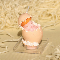 Einzigartiges Design Umweltfreundliche Rauchfreie Tierfigur Baby-Geschenk Geburtstag Halloween Kerzen