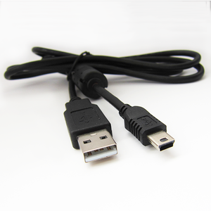 ที่กำหนดเองมินิ Usb 2.0สาย Awm 2725มินิ5จุดสายเคเบิลข้อมูล Usb ที่มีแหวนแม่เหล็ก - Product Image 1