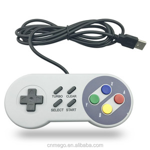 Controlador USB Clásico Retro SNES a Precio de Fábrica, Gamepad para Super <span class=keywords><strong>Nintendo</strong></span> / Windows / PC, Joystick - Product Image 1