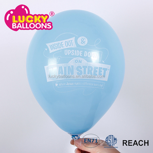 Fabricante de porcelana de feliz cumpleaños <span class=keywords><strong>logo</strong></span> impreso publicidad globos de látex - Product Image 3