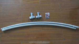Bathroom Online Sale Chrome <strong>Curved</strong> <strong>Shower</strong> <strong>Rod</strong> Stainless Steel <strong>Curved</strong> <strong>Shower</strong> <strong>Curtain</strong> <strong>Rod</strong> - Product Image 4
