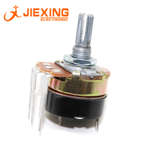 WH138-1 B5K / 10K / 20K / 50K / 100K / 250K / 500K anahtarı ile karartma hız potansiyometre 24mm 3pin uzun pin PCB dayanağı 2 watt - Product Image 4