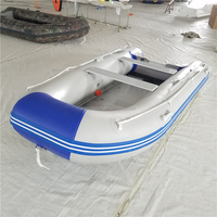 2018 CE chine 1.2mm PVC 3.6m bateau à rames gonflable pliant en plastique à vendre