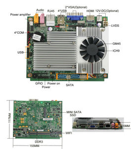 Voiture carte mère du pc linux embedded conseil avec 4*com/<span class=keywords><strong>2</strong></span>*sata/8*usb <span class=keywords><strong>2</strong></span>.0 port - Product Image 1