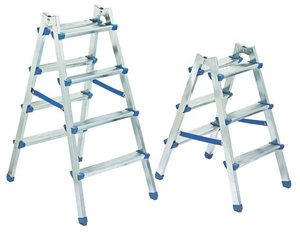 บันไดบันไดหนักสองหน้าที่แข็งแกร่ง - Product Image 1