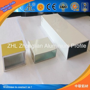 Profilé aluminium 6063 / 6061 à, tube pliable en aluminium anodisé mat, tube tubulaire en aluminium anodisé - Product Image 4