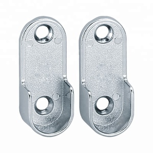 Armadio di alluminio ovale del <span class=keywords><strong>tubo</strong></span>/<span class=keywords><strong>tubo</strong></span> gancio/appeso rotaie raccordi - Product Image 3