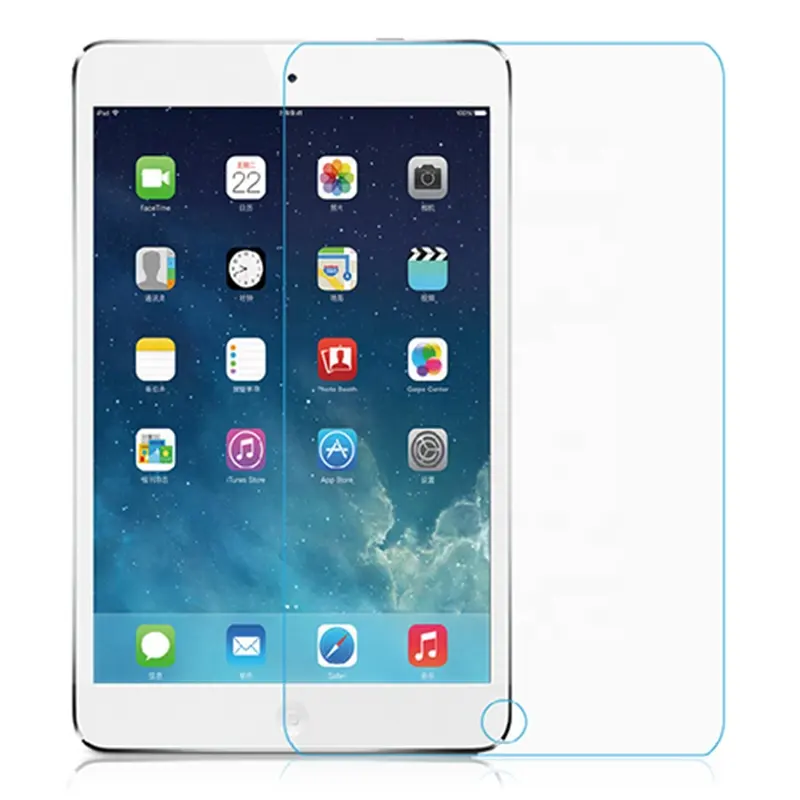 Premium Tempered Glass Screen guard For iPad 4 Protector Toughened Protective Film