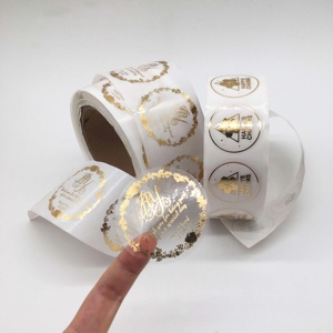 Pas cher <span class=keywords><strong>Prix</strong></span> Personnalisé Autocollant En Vinyle Transparent Imperméable À L'eau Étiquette Autocollant Imprimé Logo - Product Image 5