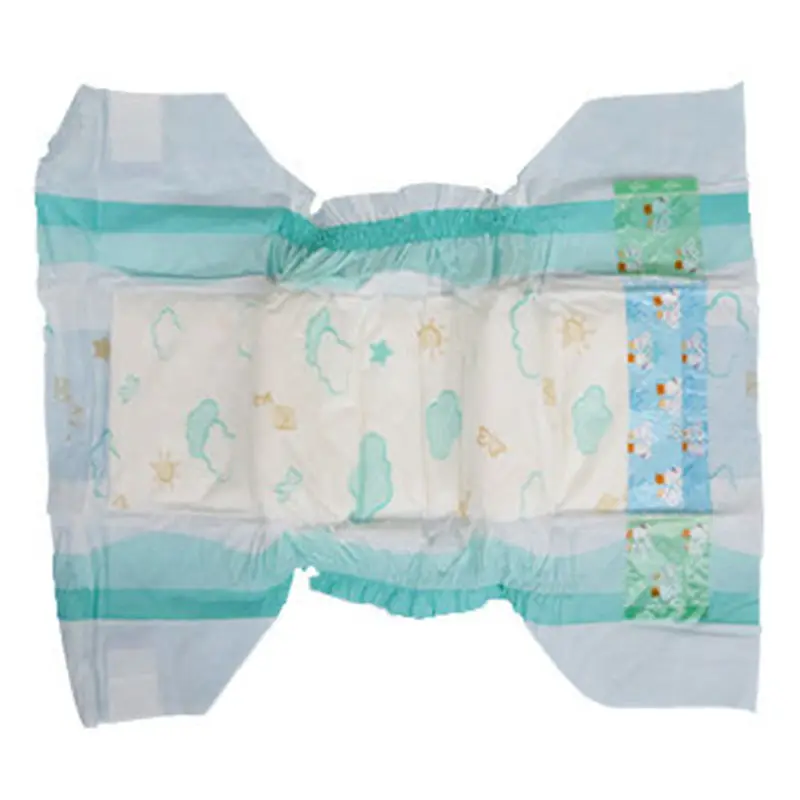 Disposable Baby Diaper with Soft Non-woven and Imported SAP