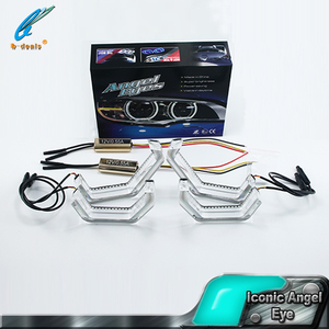M4 Style Auto Faros Iconic Angel Eye para BMW Switchback Led <span class=keywords><strong>halo</strong></span> Ring - Product Image 5