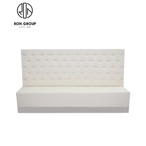 Wholesale Modern Cafe Bistro Nightclub Commercial Furniture Black U Shape Leather PU <strong>Cushion</strong> Sofa <strong>Bench</strong> Restaurant Booth <strong>Seating</strong> - Product Image 4