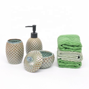 <strong>Bath</strong> <strong>Accessories</strong> pink Color <strong>Ceramic</strong> China Bathroom <strong>Accessory</strong> for <strong>Houseware</strong> - Product Image 2