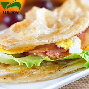 Crêpe à la main déchiquetée pour aliments surgelés instantanés avec oignon de printemps - Product Image 2