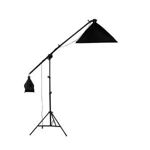 Lightdow 200 W 摄影器材可调节臂柔光箱顶灯套装