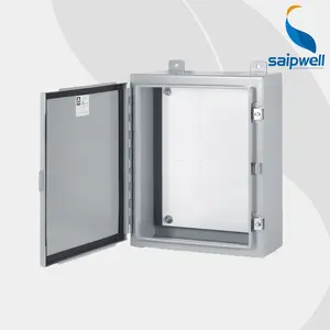 Saip/saipwell IP65/IP66 Nema Impermeabile Scatola di Metallo Con Serratura