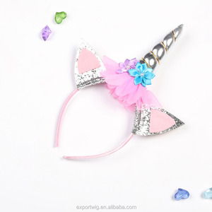 Mágico de cuerno de unicornio fiesta diadema de pelo perfecto vestido niños bebé niños Cosplay regalo de desgaste de la cabeza las niñas Accesorios - Product Image 3