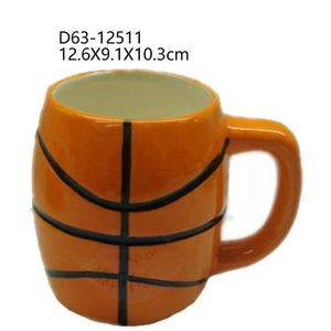 Taza de Café de Cerámica Redeco, Oferta Especial, Taza de Café Decorativa Personalizada con Forma de Baloncesto <span class=keywords><strong>para</strong></span> Regalo - Product Image 4