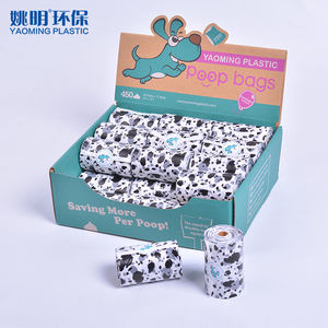 Tas kantong kotoran anjing kualitas Premium Logo kustom jaminan 100% anti bocor tas kantong kotoran anjing - Product Image 2