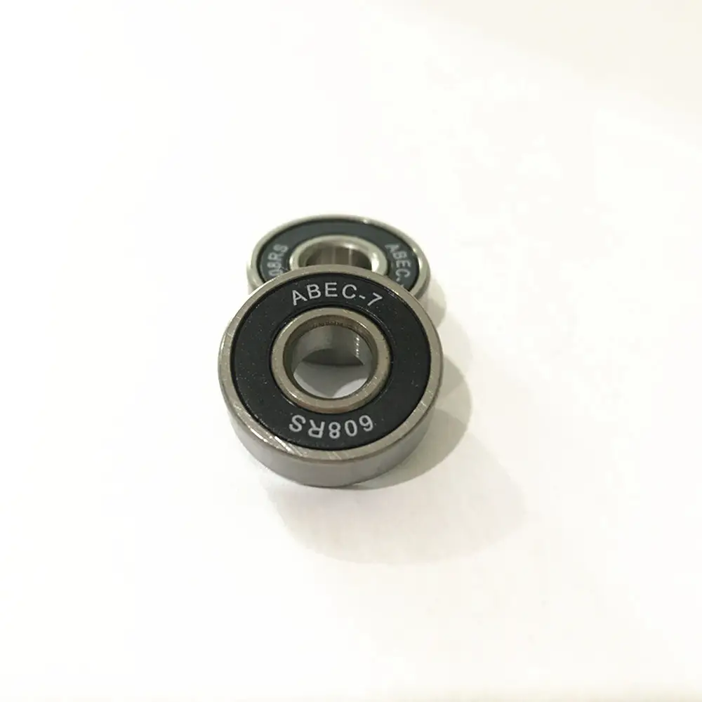 rubber seal 608 rs 627 rs ceramic bearings 600 irs skateboard bearing with nylon cage