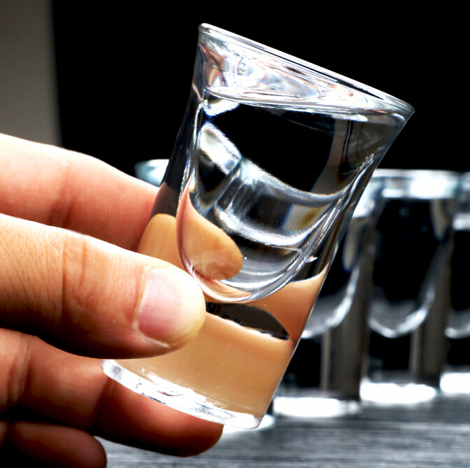 Hot Sale 30ml 60Ml Round Bottom Souvenir Soda Lime Tequlia Shot Glass