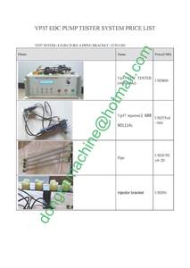 Auto <span class=keywords><strong>Tester</strong></span> Bosch VP37 Pumpen <span class=keywords><strong>tester</strong></span> EDC <span class=keywords><strong>VE</strong></span> / VP Pumpens teuerung