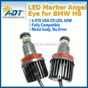 Usine directement 60 W E92 H8 LED Angel Eyes Halo anneau marqueur phare - Product Image 1