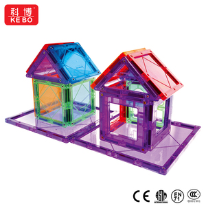 Galardonado palillo magnético n pila playmager conjunto Junior 32 unidades 8 diferentes formas azulejos - Product Image 4