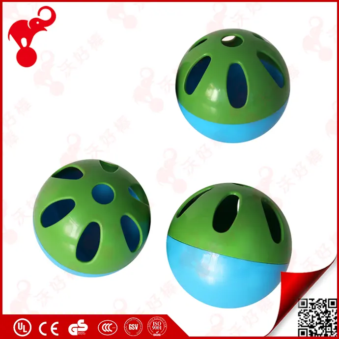 OEM фабрика лучшая цена пользовательские двойные цвета полые пластиковые pp играть шары wiffle бейсбол