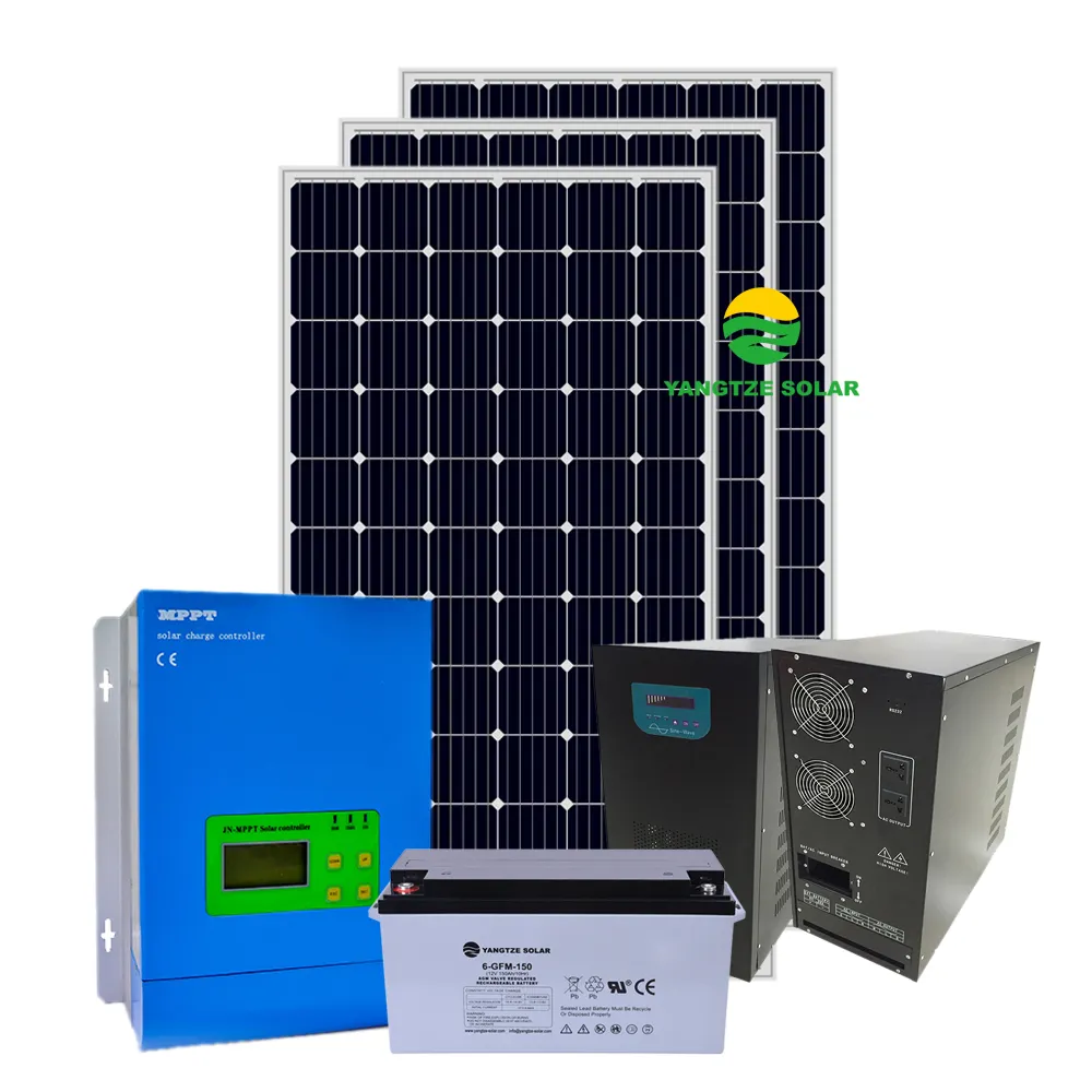 Free Shipping Energy 10kw Solar Panel Complete System With Battery